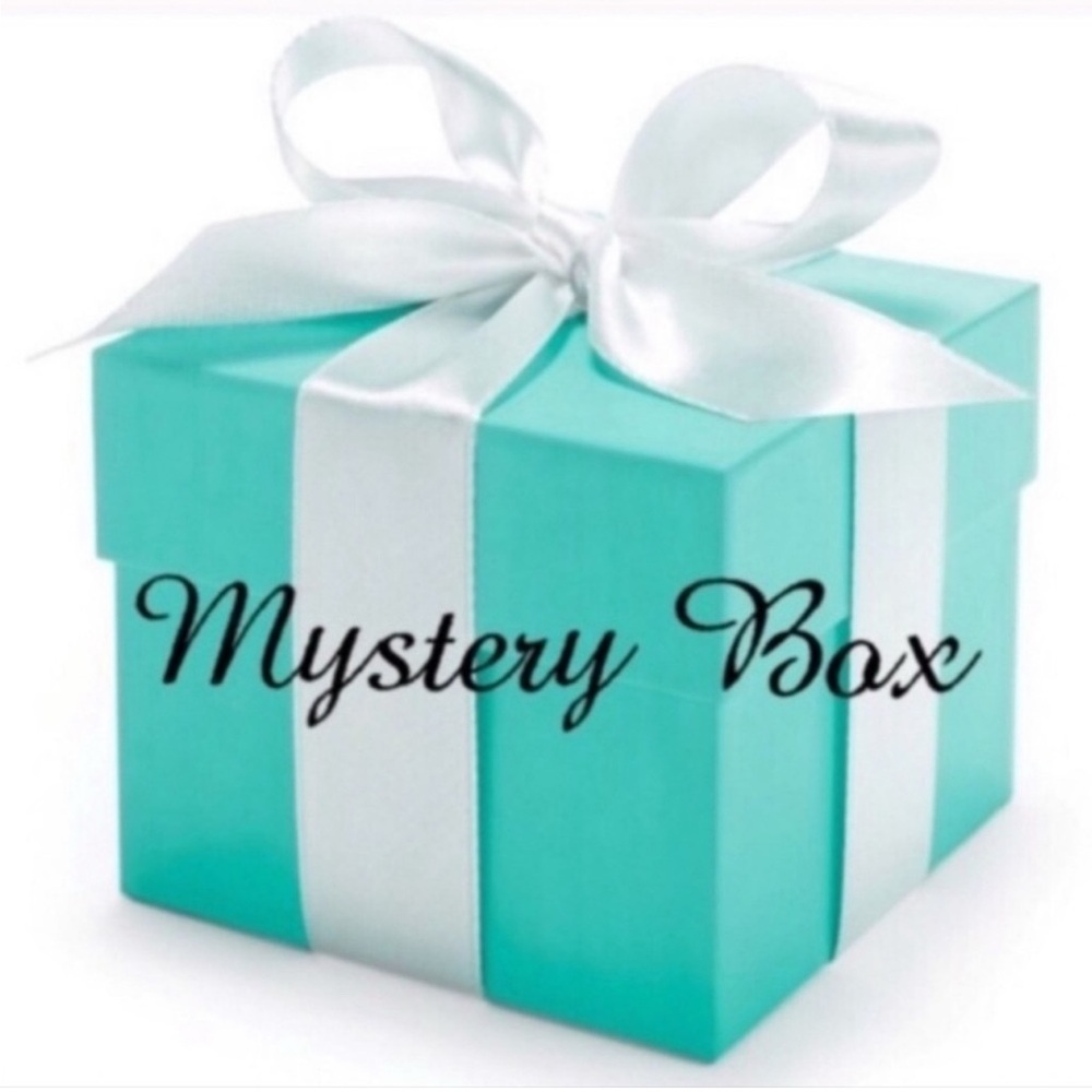 Mystery Box with White Ribbon
